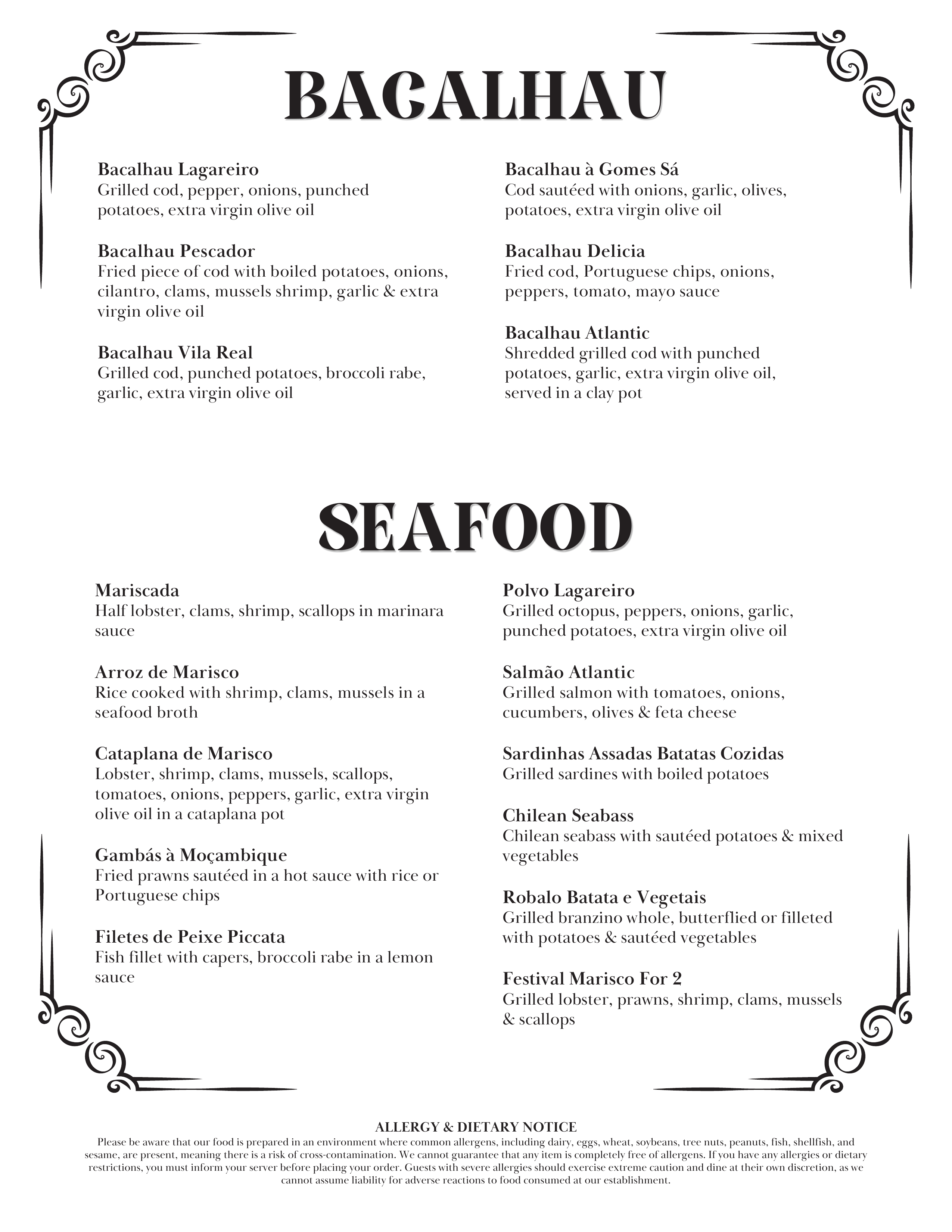 Menu Page 2